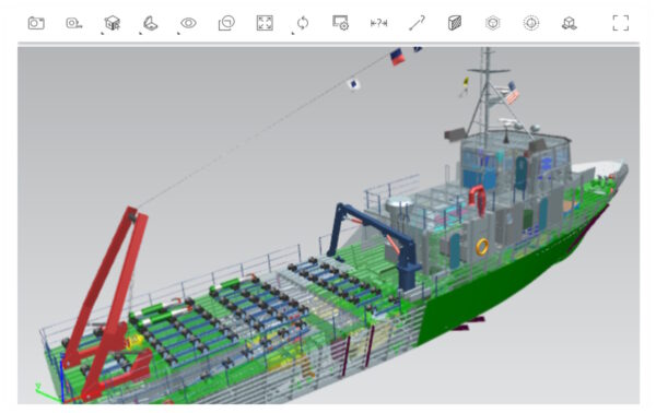 3D nézet, mérés, markup