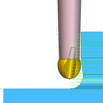Profile Milling Undercut