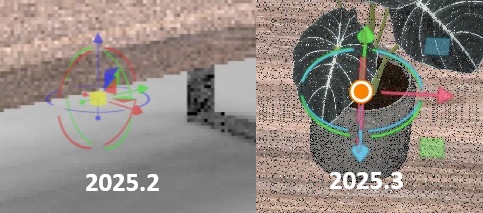 KeyShot mozgató nyilak összehasonlítása