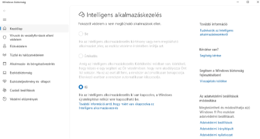 Intelligens alkalmazás