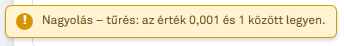 technológiai adatok