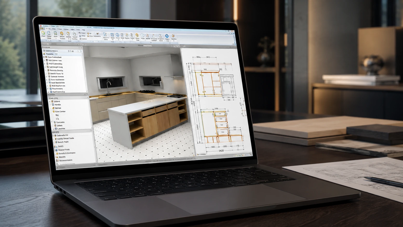 CABINET VISION 3D bútortervezés a faipari szakmai délelőttön